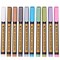 PANDAFLY Metallic Marker Pens, Set of 10 Medium Point Metallic Markers for Black Paper, Rock Painting, Scrapbooking Crafts, Card Making, Ceramics, DIY Photo Album
